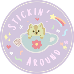stickin' around logo